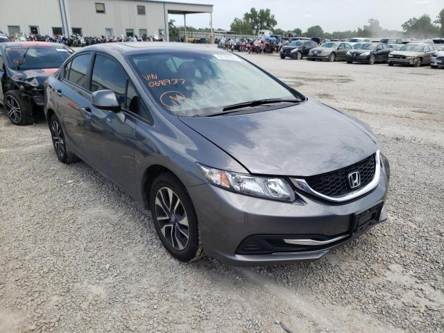 HONDA CIVIC EX 2013 with VIN 19XFB2F89DE068937 - Photo from auction
