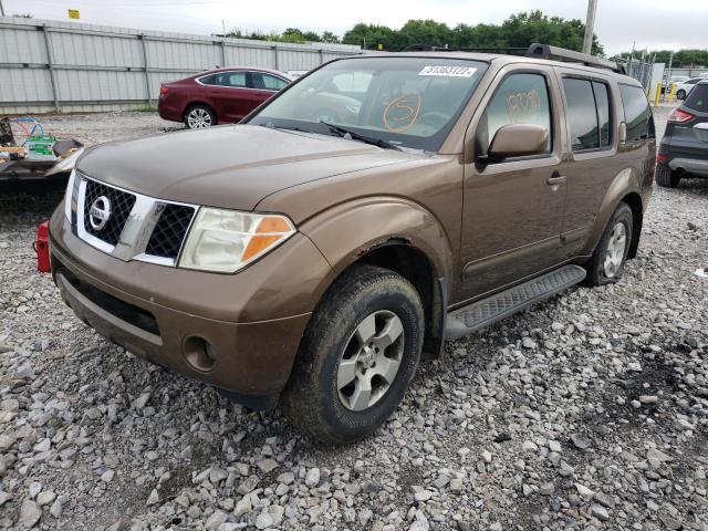 Photo 2 from auction – 2005 NISSAN PATHFINDER with VIN 5N1AR18W35C752348