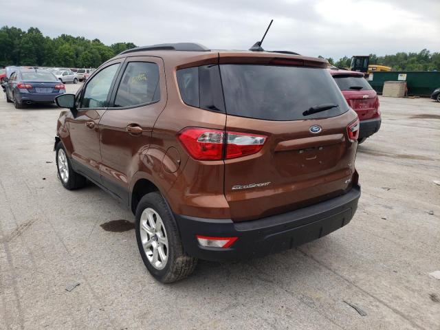 Photo 3 from auction – 2019 FORD ECOSPORT S with VIN MAJ6S3GL0KC283741