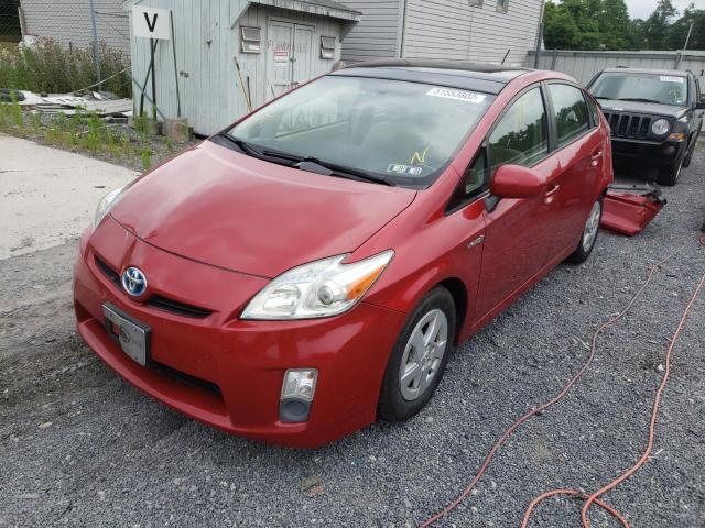 Photo 2 from auction – 2010 TOYOTA PRIUS with VIN JTDKN3DU3A0107084