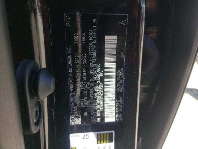 Photo 10 from auction – 2021 LEXUS RX 350 with VIN 2T2HZMDA7MC303397