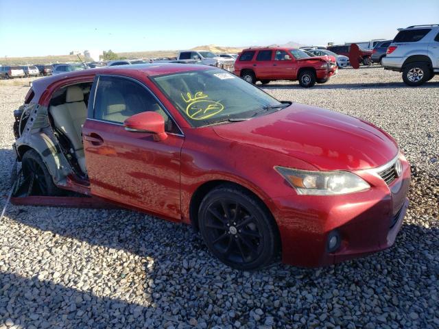 LEXUS CT 200 2012 with VIN JTHKD5BH5C2120350 - Photo from auction
