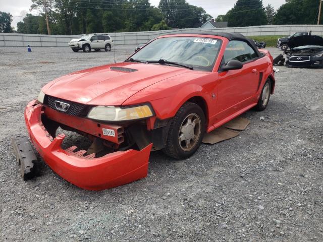 Photo 2 from auction – 2000 FORD MUSTANG with VIN 1FAFP444XYF101409