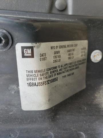 Photo 10 from auction – 2007 SATURN ION LEVEL with VIN 1G8AJ55F57Z190650
