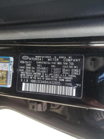 Photo 10 from auction – 2017 HYUNDAI TUCSON with VIN KM8J3CA48HU432835
