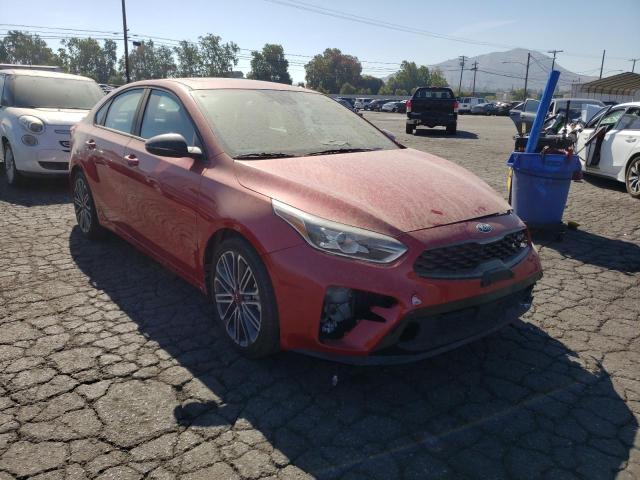 KIA FORTE GT 2021 with VIN 3KPF44AC8ME334188 - Photo from auction