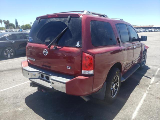 Photo 4 from auction – 2005 NISSAN ARMADA SE with VIN 5N1AA08A05N702355