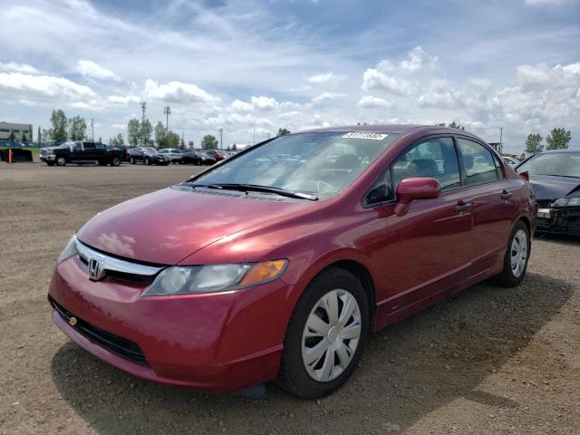 Photo 2 from auction – 2008 HONDA CIVIC LX with VIN 2HGFA15518H010093