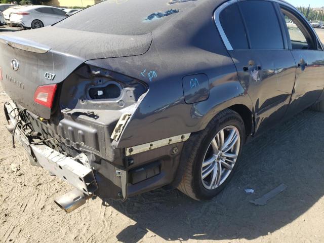 Photo 9 from auction – 2012 INFINITI G37 BASE with VIN JN1CV6AP2CM931709