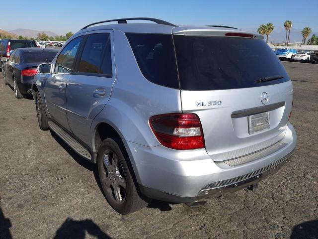 Photo 3 from auction – 2007 MERCEDES-BENZ ML 350 with VIN 4JGBB86EX7A286282