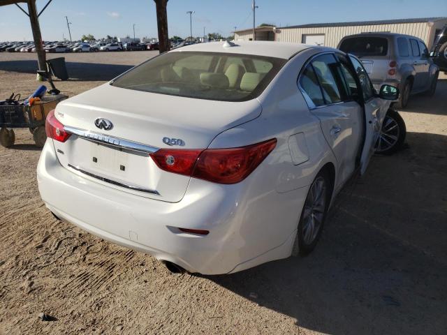 Photo 4 from auction – 2014 INFINITI Q50 BASE with VIN JN1BV7ARXEM692867