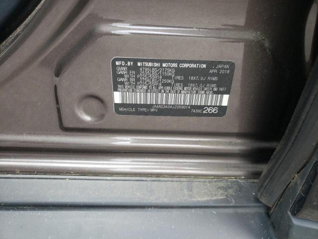 Photo 10 from auction – 2018 MITSUBISHI OUTLANDER with VIN JA4AD3A34JZ059014