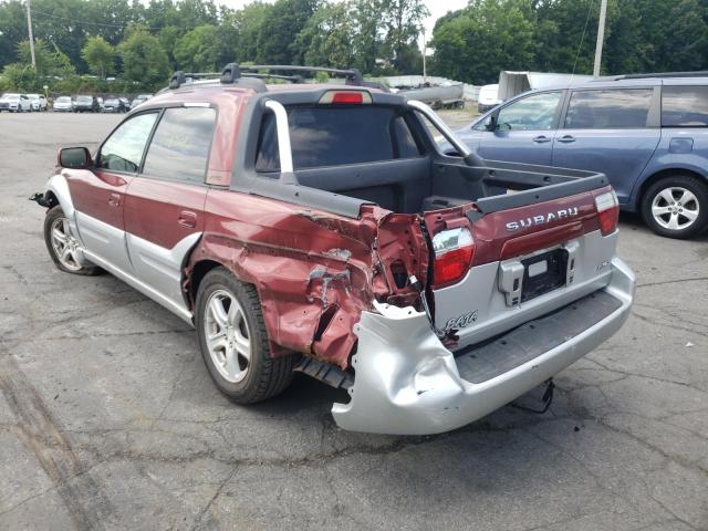 Photo 3 from auction – 2003 SUBARU BAJA with VIN 4S4BT61C736100010