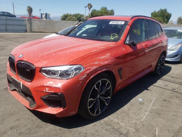 Photo 2 from auction – 2021 BMW X3 M COMPE with VIN 5YMTS0C07M9H24783