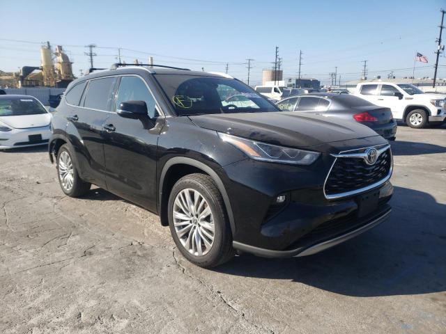 Photo 1 from auction – 2022 TOYOTA HIGHLANDER with VIN 5TDFZRBH6NS207021