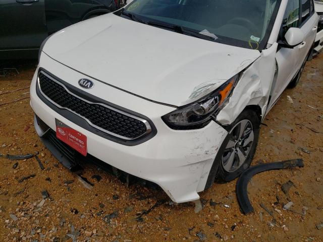 Photo 9 from auction – 2017 KIA NIRO FE with VIN KNDCB3LC1H5093138