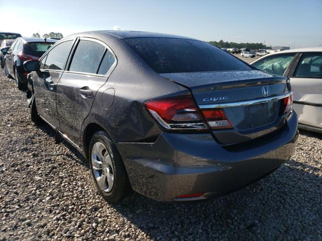 Photo 3 from auction – 2014 HONDA CIVIC LX with VIN 19XFB2F5XEE032620
