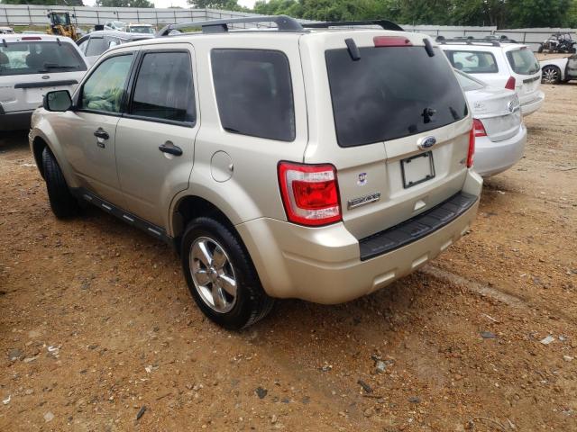 Photo 3 from auction – 2010 FORD ESCAPE XLT with VIN 1FMCU0DG8AKB08229