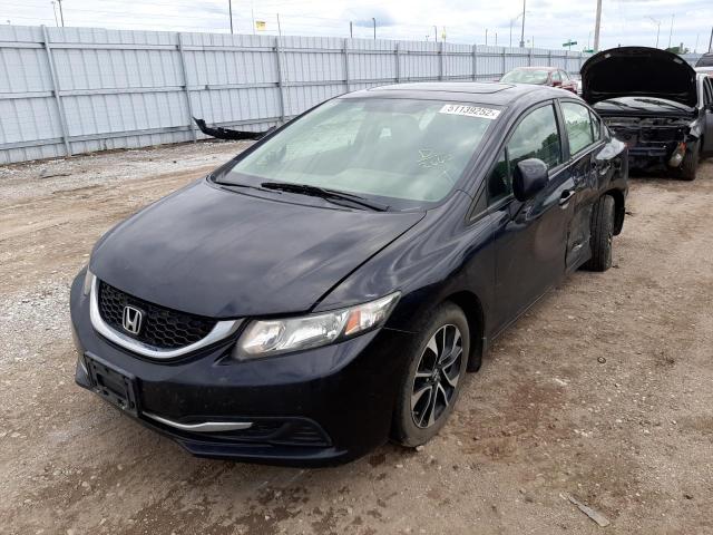 Photo 2 from auction – 2013 HONDA CIVIC EX with VIN 2HGFB2F87DH512662