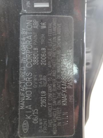 Photo 10 from auction – 2016 KIA FORTE LX with VIN KNAFX4A68G5478614