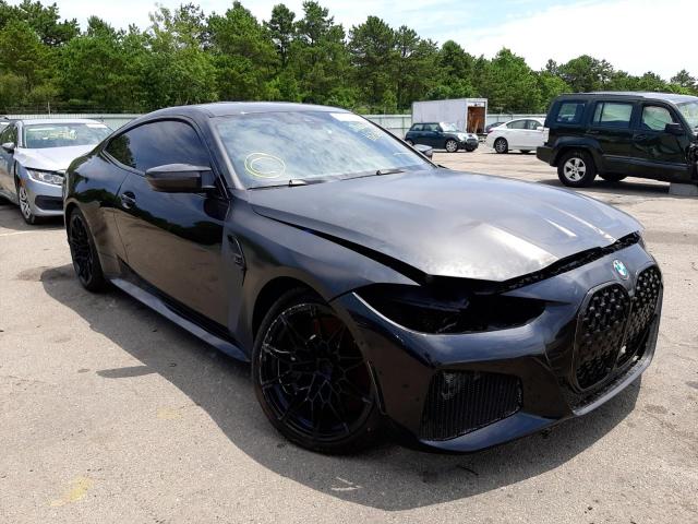 BMW M4 COMPETI 2021 with VIN WBS33AZ05MCH20827 - Photo from auction
