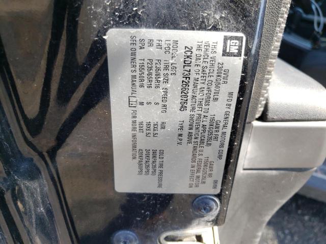 Photo 10 from auction – 2006 PONTIAC TORRENT with VIN 2CKDL73F266207645