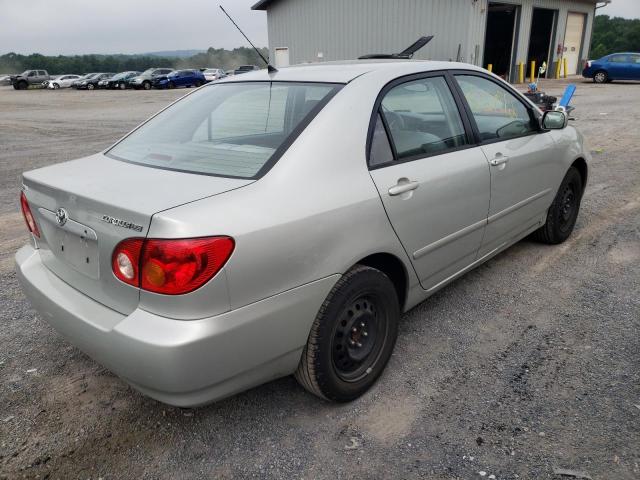 Photo 4 from auction – 2004 TOYOTA COROLLA CE with VIN 2T1BR38E64C290580