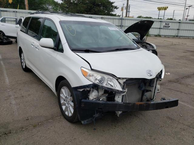 TOYOTA SIENNA XLE 2011 with VIN 5TDDK3DC5BS022822 - Photo from auction