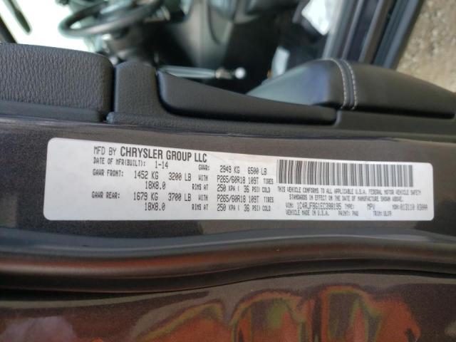 Photo 10 from auction – 2014 JEEP GRAND CHER with VIN 1C4RJFBG1EC398195