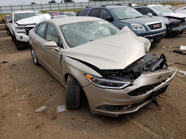 FORD FUSION SE 2018 with VIN 3FA6P0HD4JR176053 - Photo from auction
