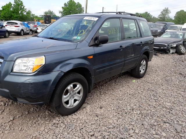 Photo 9 from auction – 2006 HONDA PILOT LX with VIN 5FNYF181X6B020870