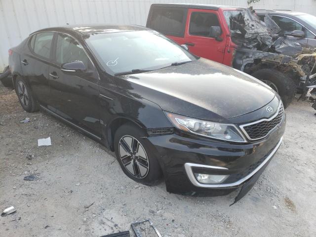 KIA OPTIMA HYB 2012 with VIN KNAGM4AD7C5014445 - Photo from auction