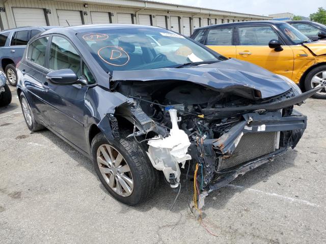 KIA FORTE EX 2015 with VIN KNAFX5A89F5316898 - Photo from auction