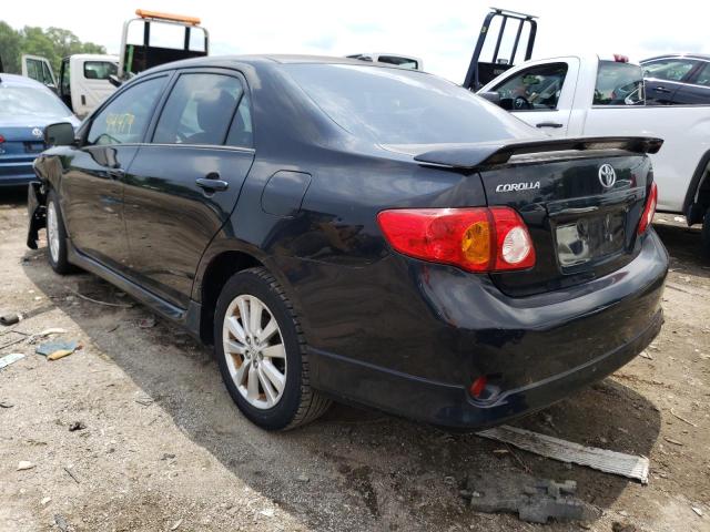 Photo 3 from auction – 2009 TOYOTA COROLLA BA with VIN 2T1BU40E29C112141