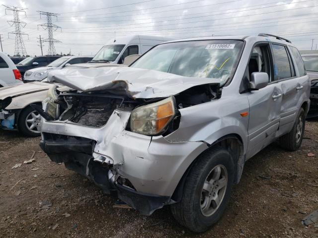 Photo 2 from auction – 2006 HONDA PILOT EX with VIN 2HKYF18776H542507