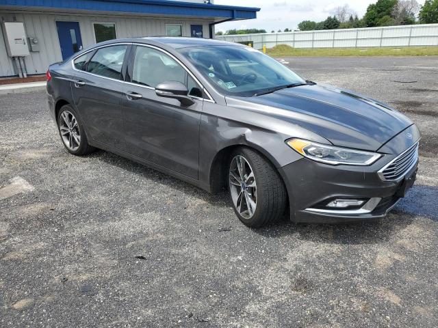 FORD FUSION TIT 2017 with VIN 3FA6P0D92HR138607 - Photo from auction