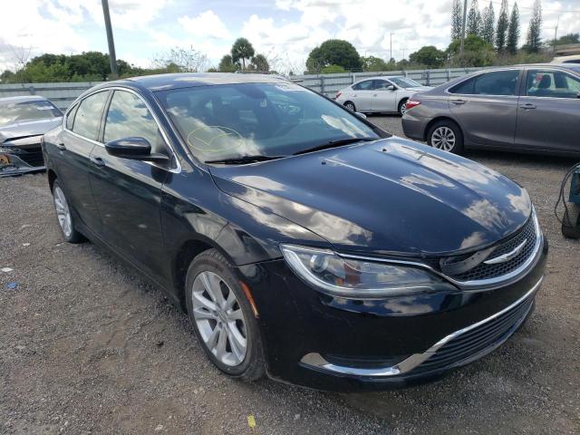 CHRYSLER 200 LIMITE 2015 with VIN 1C3CCCAB2FN579286 - Photo from auction