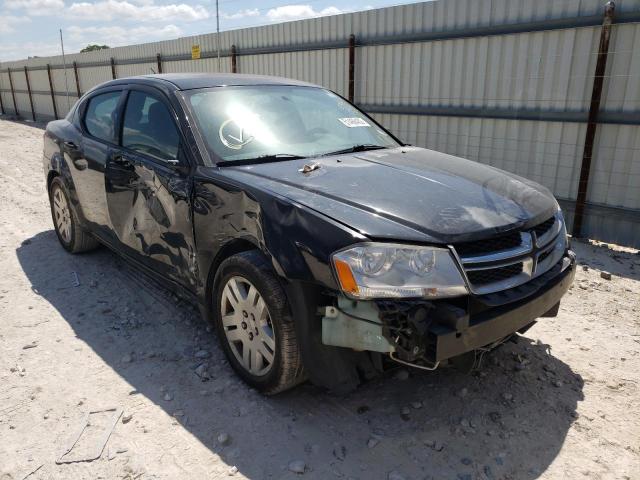 DODGE AVENGER SE 2013 with VIN 1C3CDZAB2DN594142 - Photo from auction