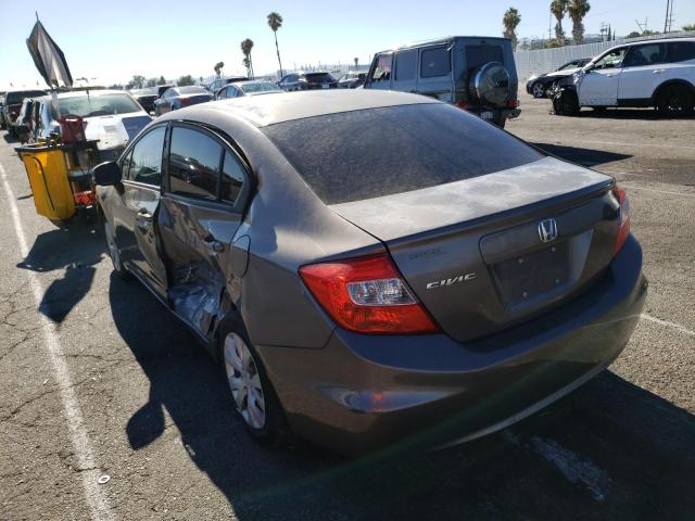 Photo 3 from auction – 2012 HONDA CIVIC LX with VIN 2HGFB2F56CH518392