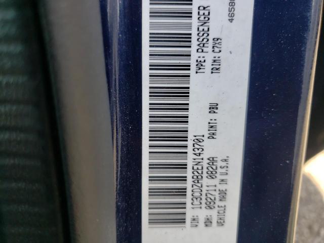 Фото 10 с аукциона – 2014 DODGE AVENGER SE с VIN 1C3CDZAB2EN143701