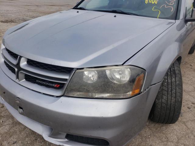 Photo 9 from auction – 2014 DODGE AVENGER SE with VIN 1C3CDZAB6EN190262