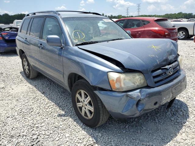 TOYOTA HIGHLANDER 2006 with VIN JTEGP21A460105478 - Photo from auction