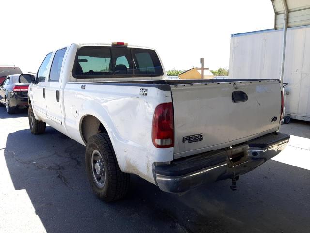 Photo 3 from auction – 2003 FORD F250 SUPER with VIN 1FTNW21L73EB16215