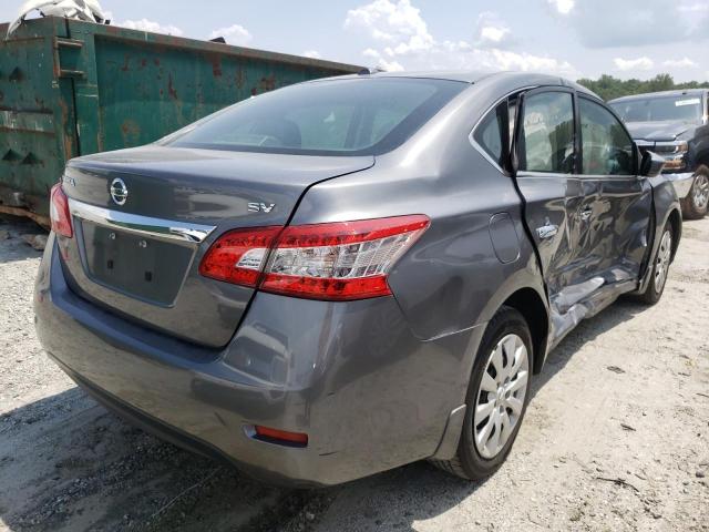 Photo 4 from auction – 2015 NISSAN SENTRA S with VIN 3N1AB7AP0FL694805