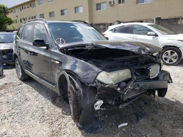 BMW X3 3.0SI 2007 with VIN WBXPC93467WF19110 - Photo from auction