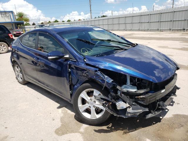 HYUNDAI ELANTRA SE 2016 with VIN 5NPDH4AEXGH735271 - Photo from auction