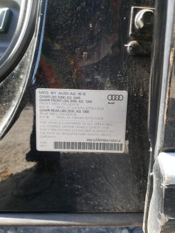 Photo 10 from auction – 2015 AUDI Q5 PREMIUM with VIN WA1LFAFP8FA145614