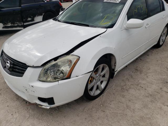 Photo 9 from auction – 2007 NISSAN MAXIMA SE with VIN 1N4BA41E67C807788