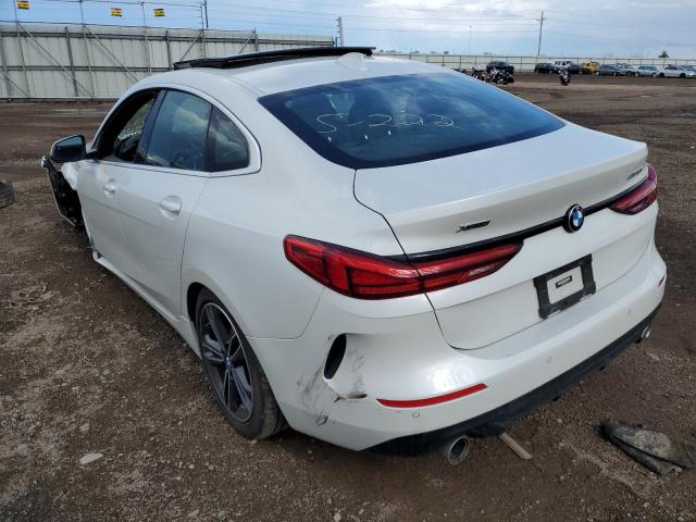 Photo 3 from auction – 2022 BMW 228XI with VIN WBA73AK0XN7K14210