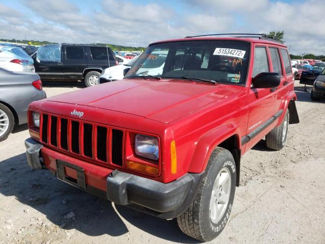 Photo 2 from auction – 2000 JEEP CHEROKEE with VIN 1J4FF48S7YL247543